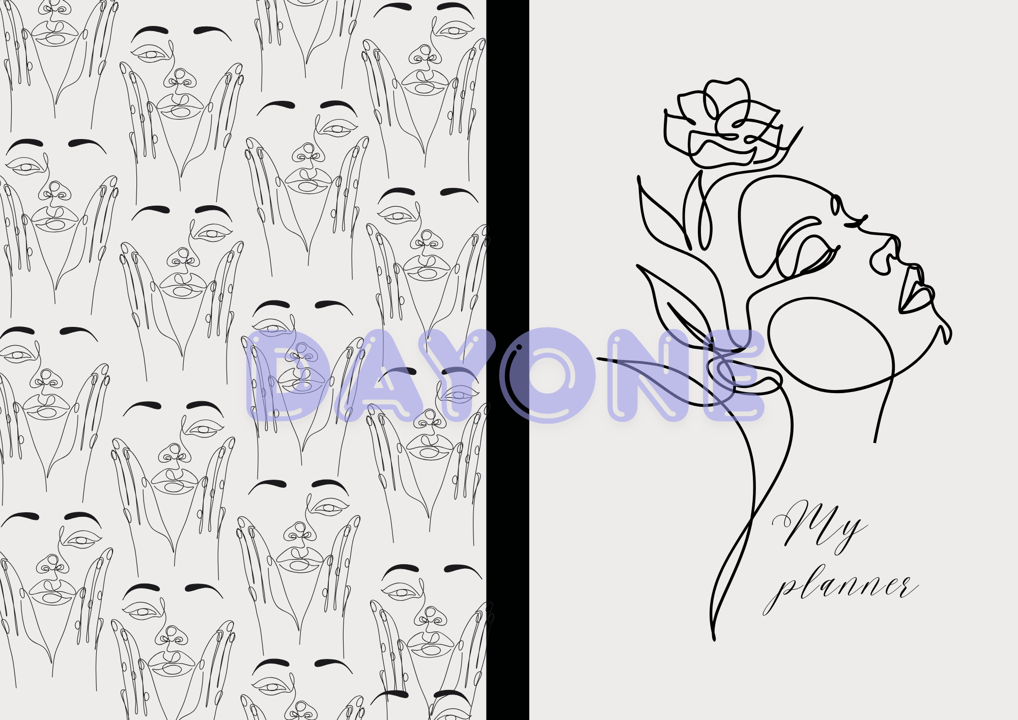 Daily Self-Care Planner & To-Do List | Minimalist Printable Daily Planner | A4 Landscape PDF Download