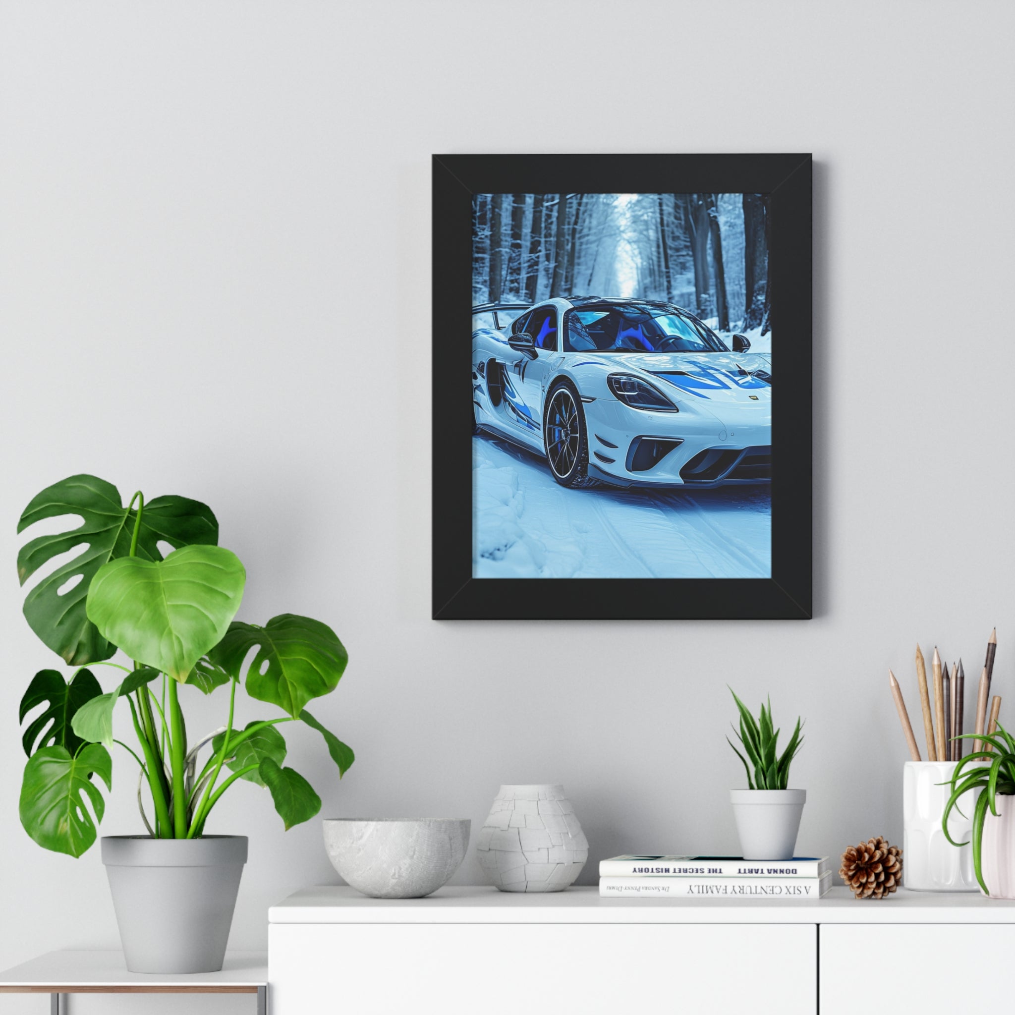| Winter Precision | – 4K HD Automotive Poster (Digital Download)