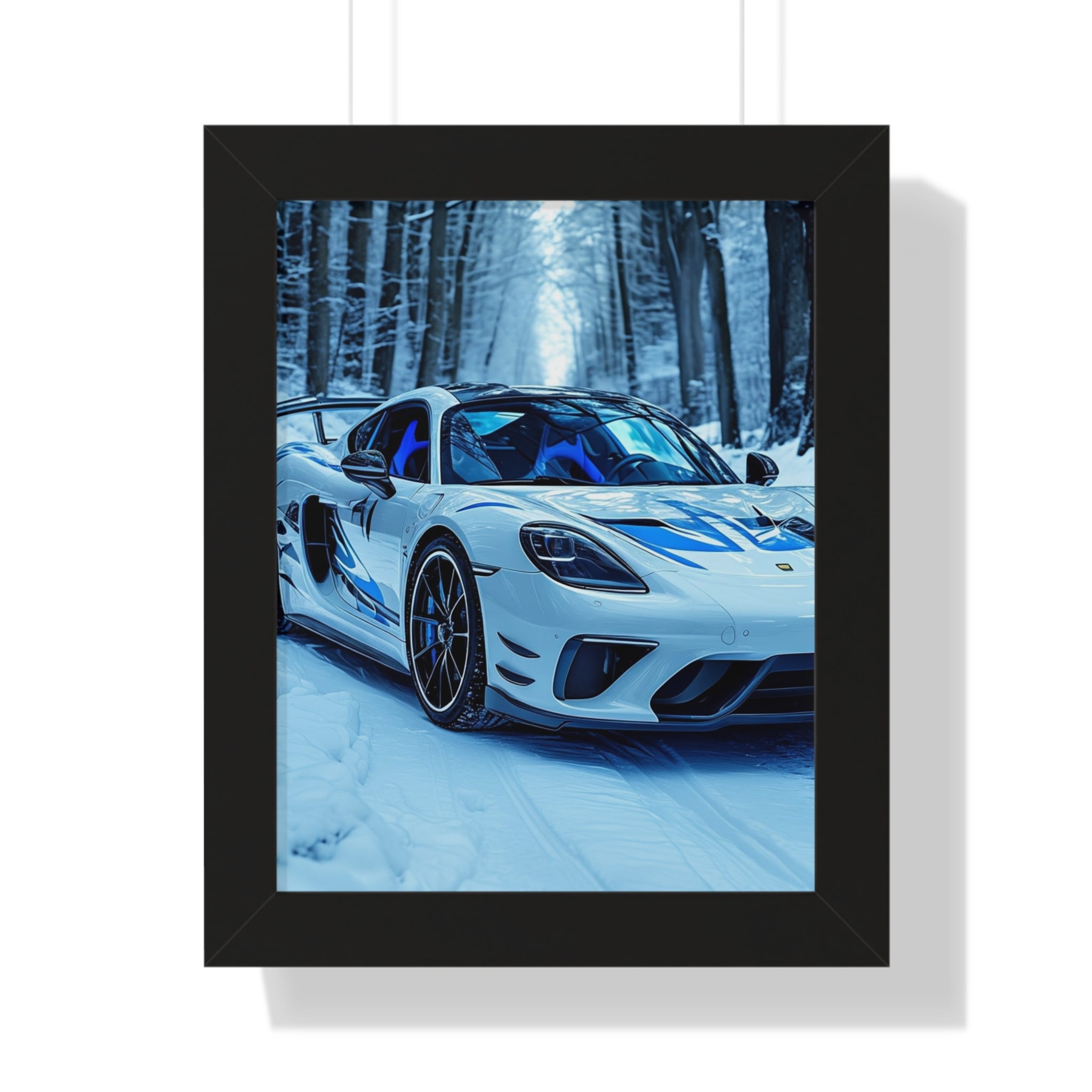 | Winter Precision | – 4K HD Automotive Poster (Digital Download)