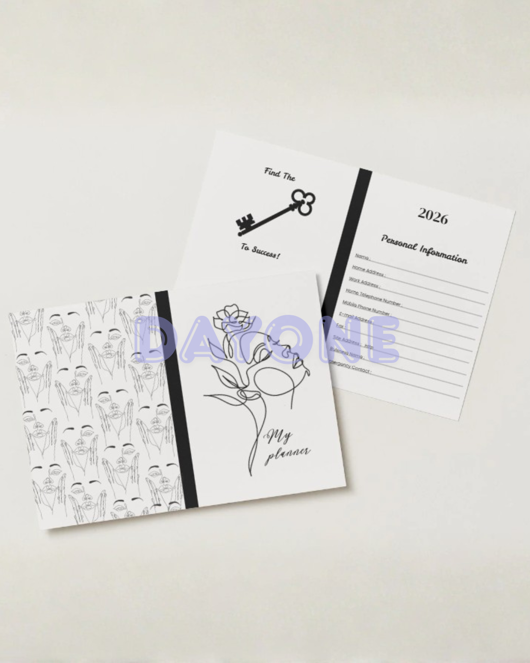 Daily Self-Care Planner & To-Do List | Minimalist Printable Daily Planner | A4 Landscape PDF Download